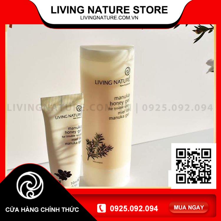 [Official Store] Gel giảm mụn mật ong Manuka Honey Gel 50ml - Living Nature | BigBuy360 - bigbuy360.vn