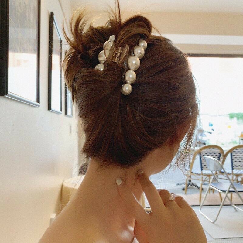 Set 5 Kẹp Tóc Dây Buộc Tóc Loại Mới