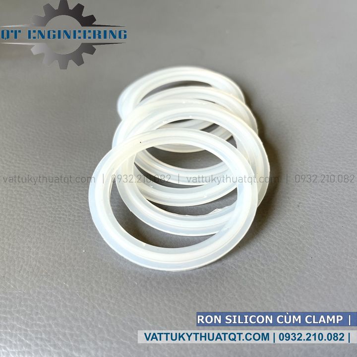 Ron Silicon Dùng Cho Cùm Clamp Vi Sinh | DN15-DN100