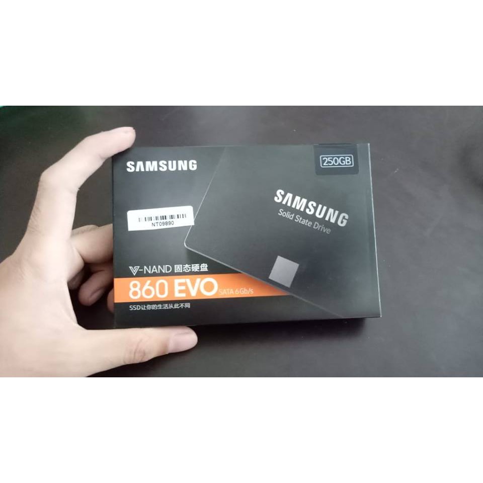 Ổ cứng SSD 250GB Samsung 860 EVO 2.5-Inch SATA III (MZ-76E250BW) - BẢO HÀNH 5 NĂM | BigBuy360 - bigbuy360.vn