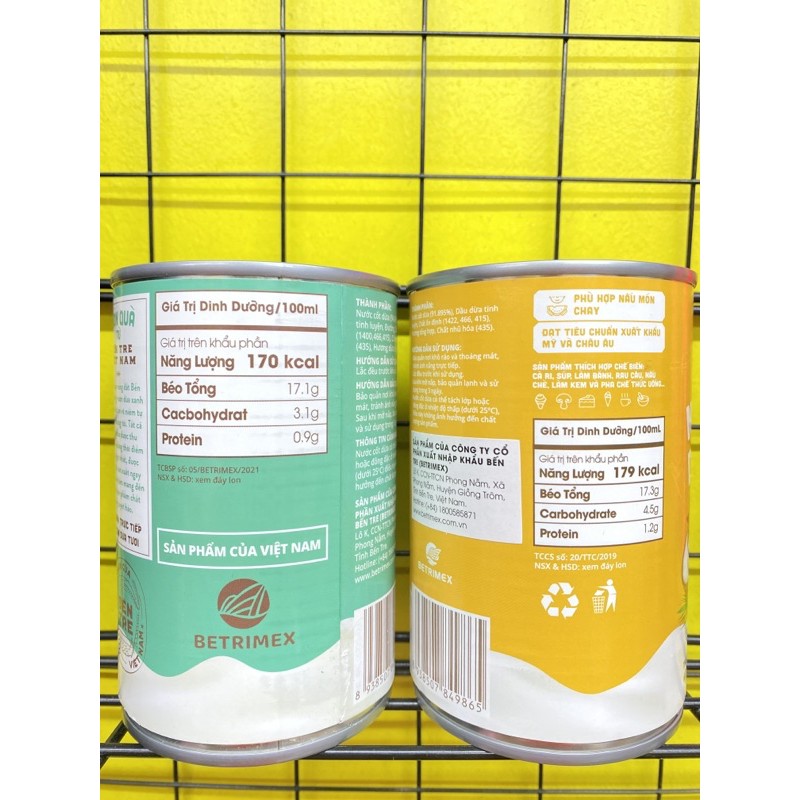 Nước cốt dừa tươi Cocoxim lon 400ml | BigBuy360 - bigbuy360.vn