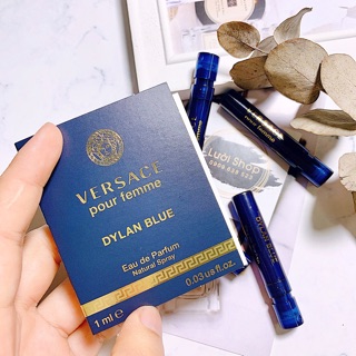 [Vial Nữ💃] Nước hoa Versace Dylan Blue Pour Femme EDP 1ml