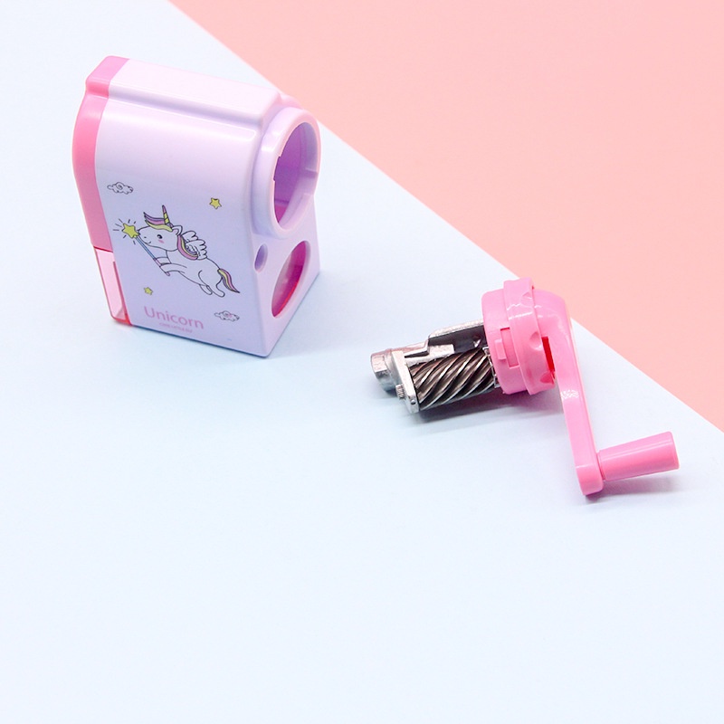 Gọt Bút Chì Xoay Hình Spiderman Unicorn Chống Trượt Cho Học Sinh