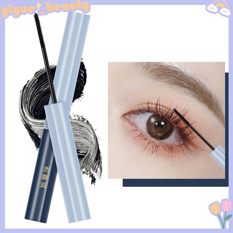 Mascara Màu Đen Đầu Cọ Siêu Mịn Chống Thấm Nước Không Nhòe Chuốt Dài Dày Và Cong Mi Tự Nhiên