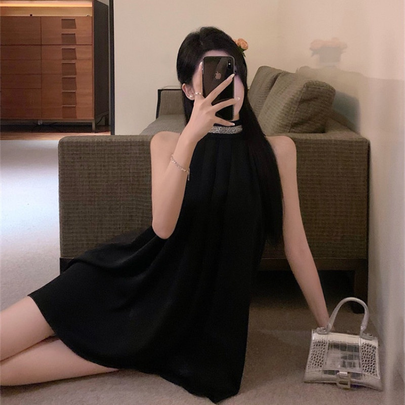 Đầm Hai Dây Dáng Rộng Thời Trang Mùa Hè Quyến Rũ Cho Nữ