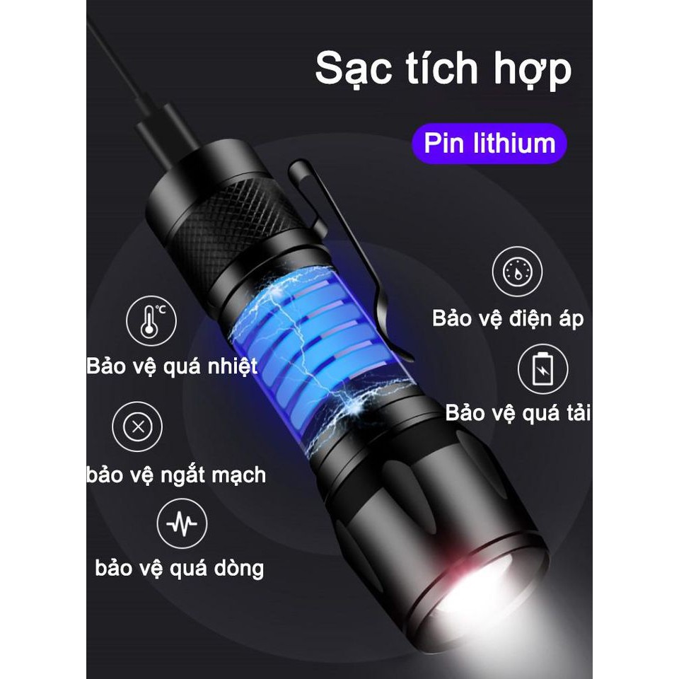 Đèn pin tích điện