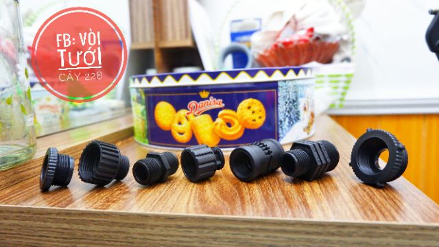 5 chiếc Nối, Kép, Cà rá, Lơ nhựa cao cấp răng trong, răng ngoài 15, 20. 21 1/2, 27 3/4, 34