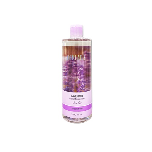 Nước Hoa Hồng Dưỡng Ẩm Giảm Viêm Giảm Mụn Derladie Lavender Natural Moisture Toner 500ml