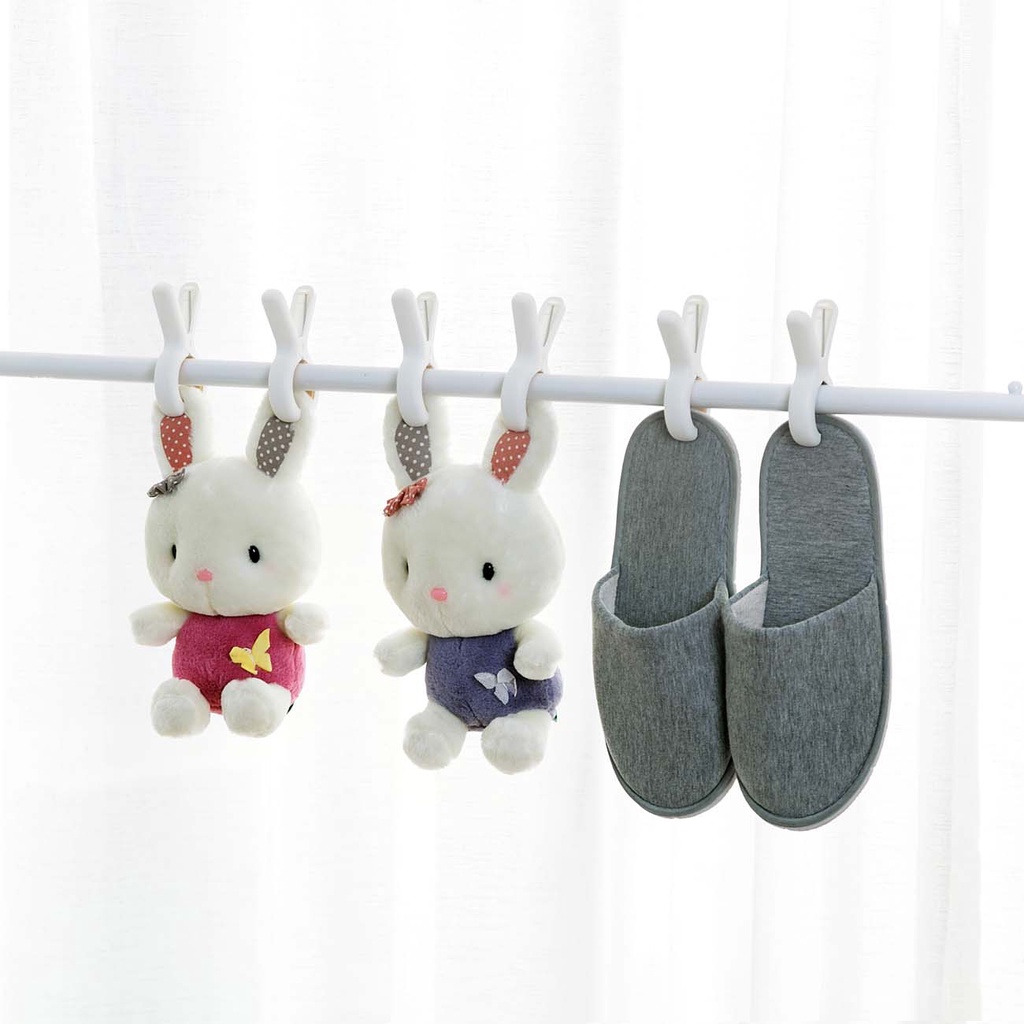 2/3 kẹp quần áo JUJIAJIA chống gió bay chống tuột lực kẹp mạnh