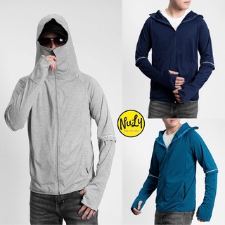 Áo Chống Nắng Nam (ĐỦ SIZE 45-90KG) Thông Hơi Khóa Cổ Kéo Cao, Tay Layer Phong Cách Trẻ Trung Mẫu Mới Nhất NULY_AAV3