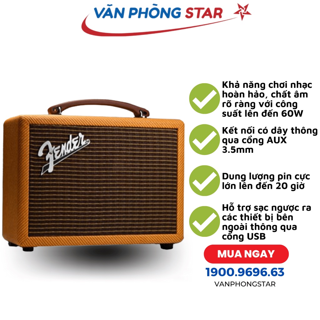 Loa di động Fender Indio 2 chính hãng