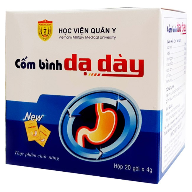 Cốm bình Dạ Dày - Hỗ trợ giúp kiện tỳ, giúp giảm acid dịch vị, giảm đau dạ dày và trào ngược (20 gói)