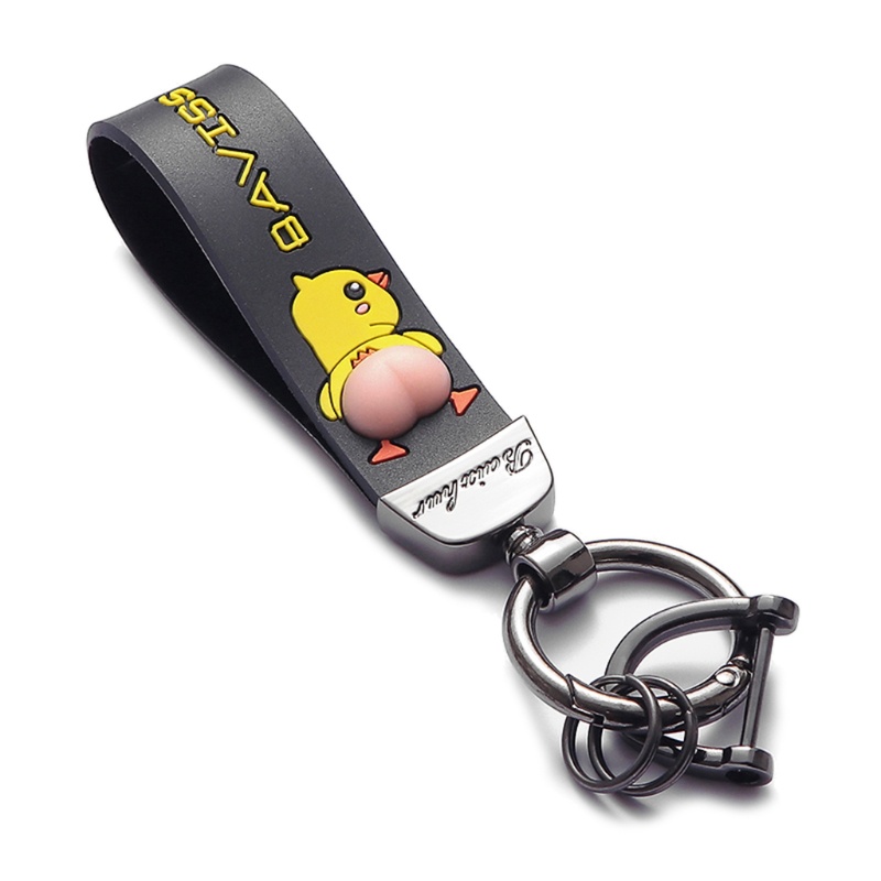 Móc Khóa Hình Mông Động Vật 3D Độc Đáo