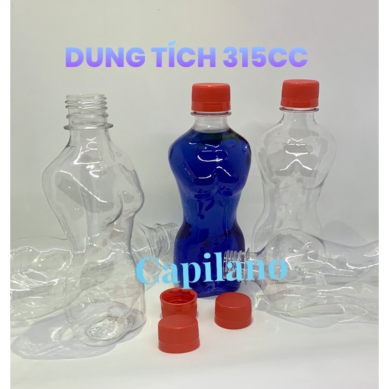 Chai nhựa PET hình Body Nữ