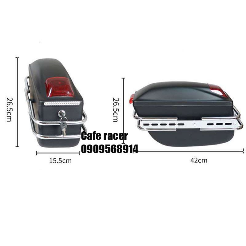 Cặp thùng lắp xe mô tô MSX 125