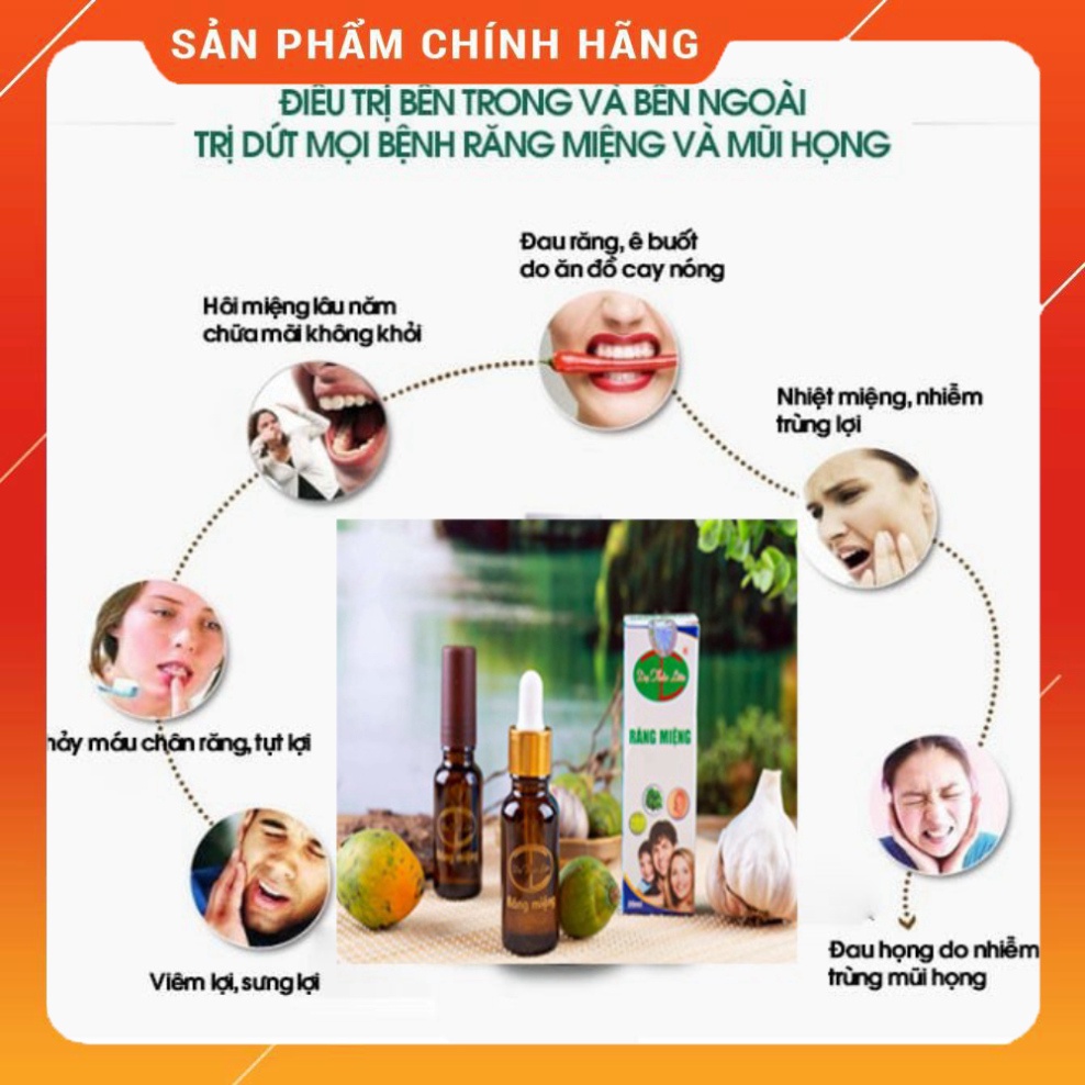 Tri Hôi Miệng, Sâu Răng, Viêm Lợi, Tụt Lợi, Chảy Máu Chân Răng [ CHÍNH HÃNG ]