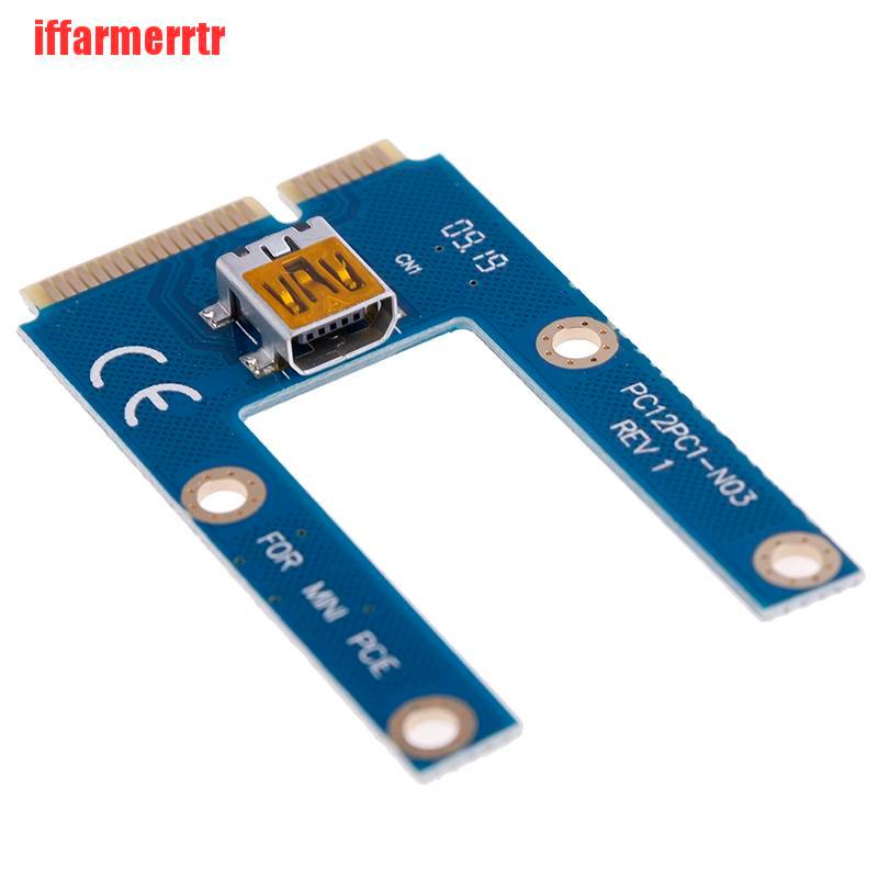 {iffarmerrtr}Mini pcie to USB 3.0 adapter converter USB3.0 to mini pci e PCIE express card KGD