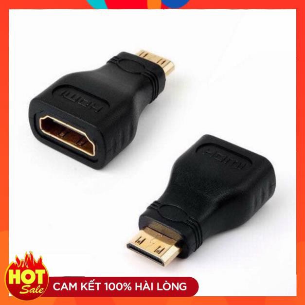 [Mã ELHACE giảm 4% đơn 300K] [Chính Hãng] Đầu chuyển mini hdmi sang hdmi Chất lượng hình ảnh cực rõ đẹp không bị nhiễu