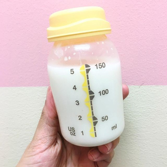 [Chính hãng] Bình trữ sữa/ bình đựng sữa mẹ 150ml logo màu hoa mai vàng chính hãng USA nắp dày 2 tầng