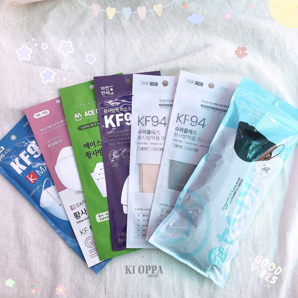 Khẩu trang kháng khuẩn lọc bụi mịn 2.5PM KF94