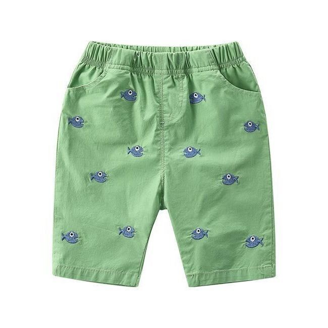Quần Short cotton Thể Thao Dáng Rộng Thời Trang Mùa Hè Hàn Quốc Mới 2023 Dành Cho Bé Trai