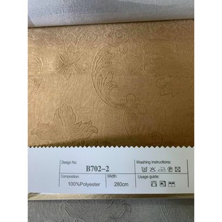 Rèm của sổ cao cấp Vải Thô-màu vàng đồng  ( phẳng móc )