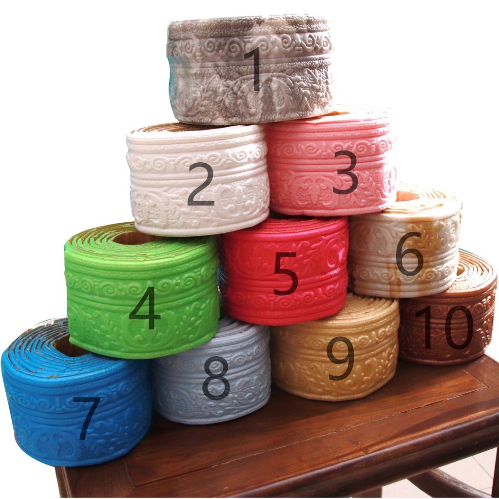 Phào chỉ nẹp bằng xốp dán 3d sẵn keo hàng cao cấp KT 230cm | BigBuy360 - bigbuy360.vn