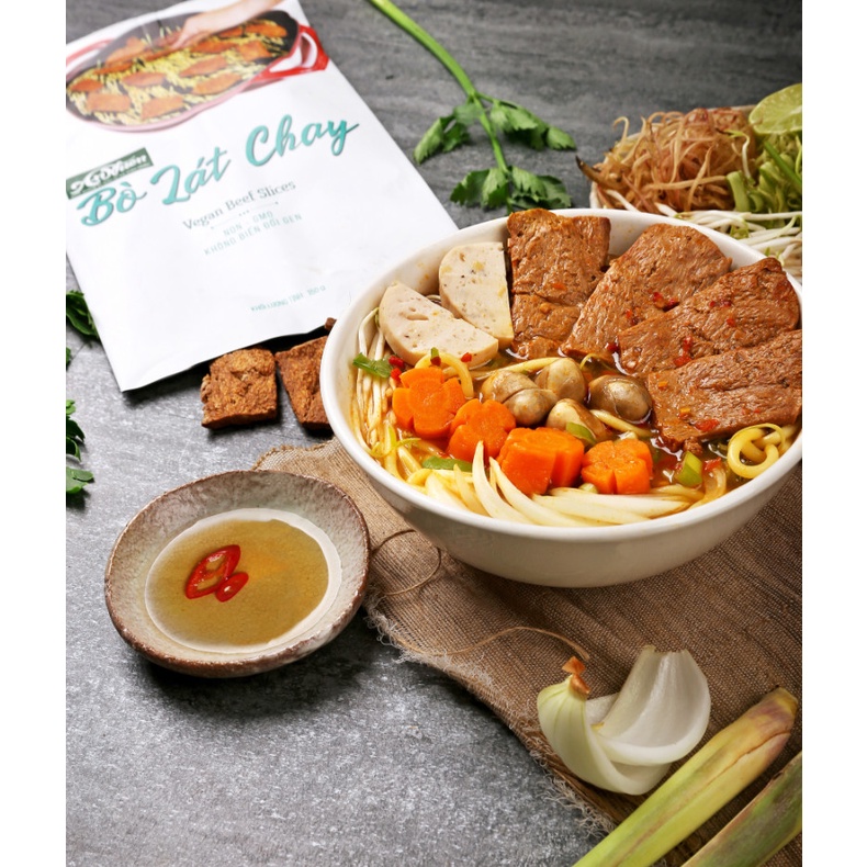 [HÀNG CÔNG TY] 1kg Bò Lát Chay An Nhiên, Thịt Chay, Thực Phẩm Chay Dinh Dưỡng, Thuần Chay Healthy, Đồ Ăn Chay