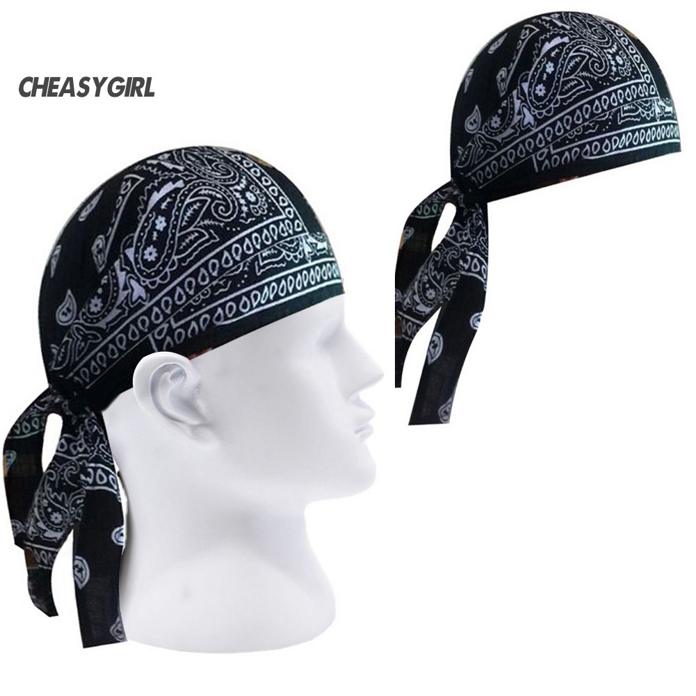Khăn quấn đầu phong cách Bandana thiết kế độc đáo cho nam