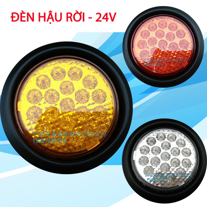 Đèn Hậu LED Tròn Rời 24V, Sản Phẩm Thay Thế Cho Các Đèn Bị Hỏng