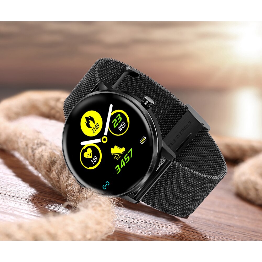 Đồng hồ thông minh Lykry MX6 đa năng theo dõi sức khỏe và nhịp tim