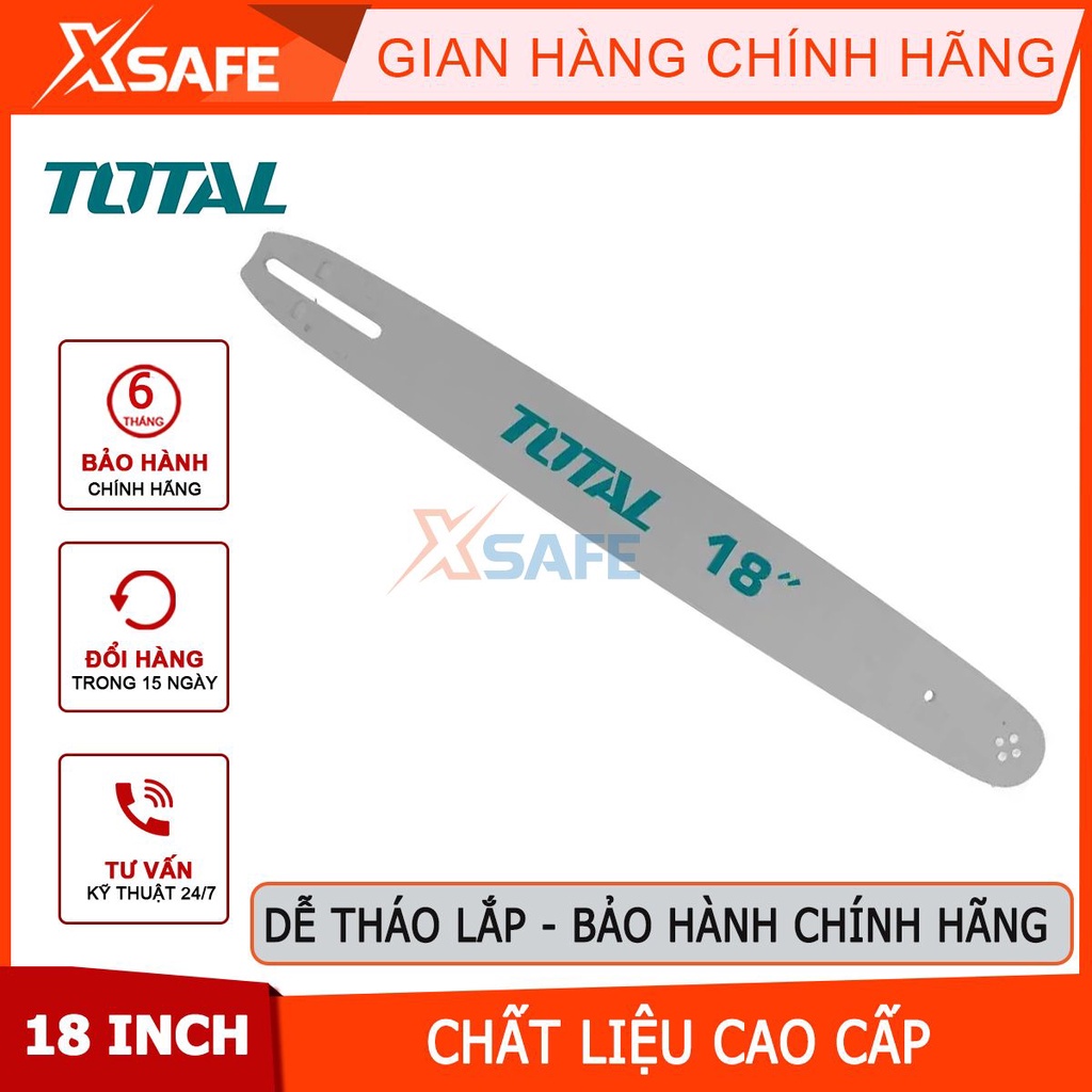 Thanh lam cưa xích 18inch TGTSB51801, thích hợp cho máy cưa xích xăng TG5451811, lam máy cưa xích, phù hợp với xích cưa