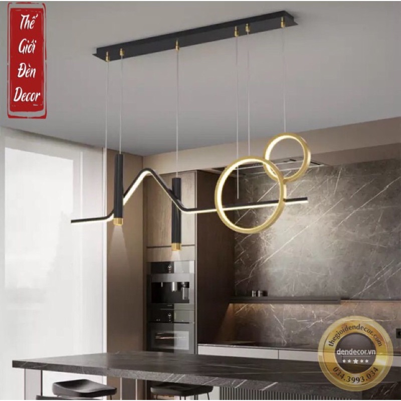 Đèn thả cao cấp B600N đèn decor bàn ăn phòng ngủ bàn ăn