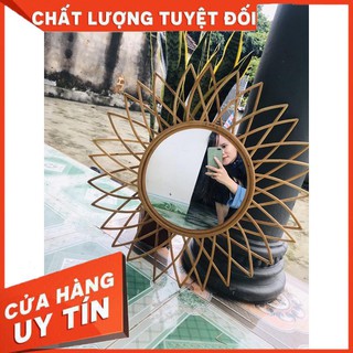 [Khuyến Mãi Sốc] gương mây tre đan decor CAO CẤP