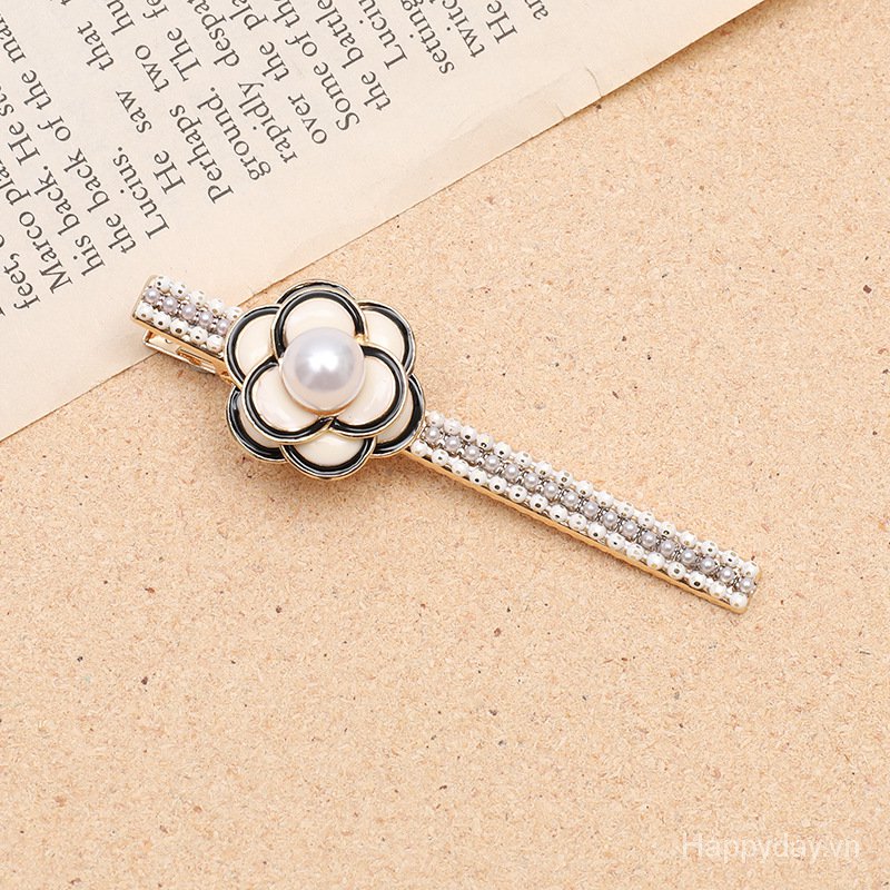 Kẹp Tóc Đính Ngọc Trai Giả Xinh Xắn Cho Nữ