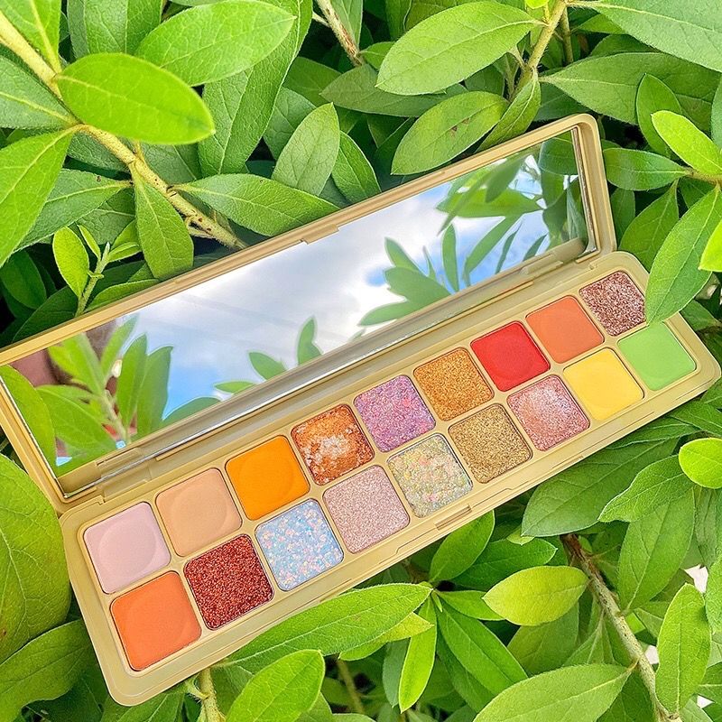 Pinkyfocus (hàng Mới Về) Bảng Phấn Mắt Lấp Lánh Trang Điểm Cho Người Mới Bắt Đầu | BigBuy360 - bigbuy360.vn