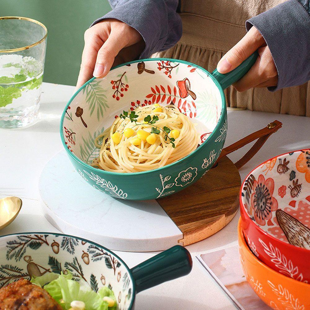 FOREVER Bát Gốm Lớn Hình Động Vật Rừng Cây Trang Trí Nhà Cửa