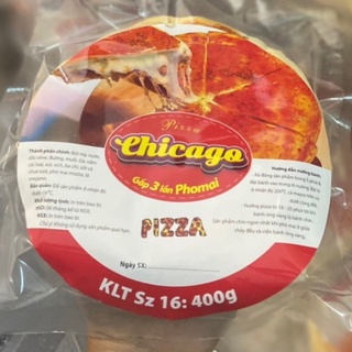 PIZZA CHICAGO NHÂN NHỒI VỊ BÒ siêu hot 400g