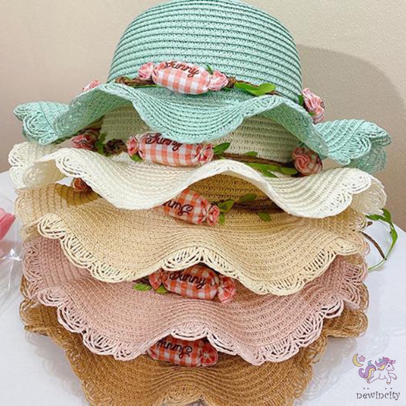 Nón Cối Phong Cách Hàn Quốc Cho Bé Gái