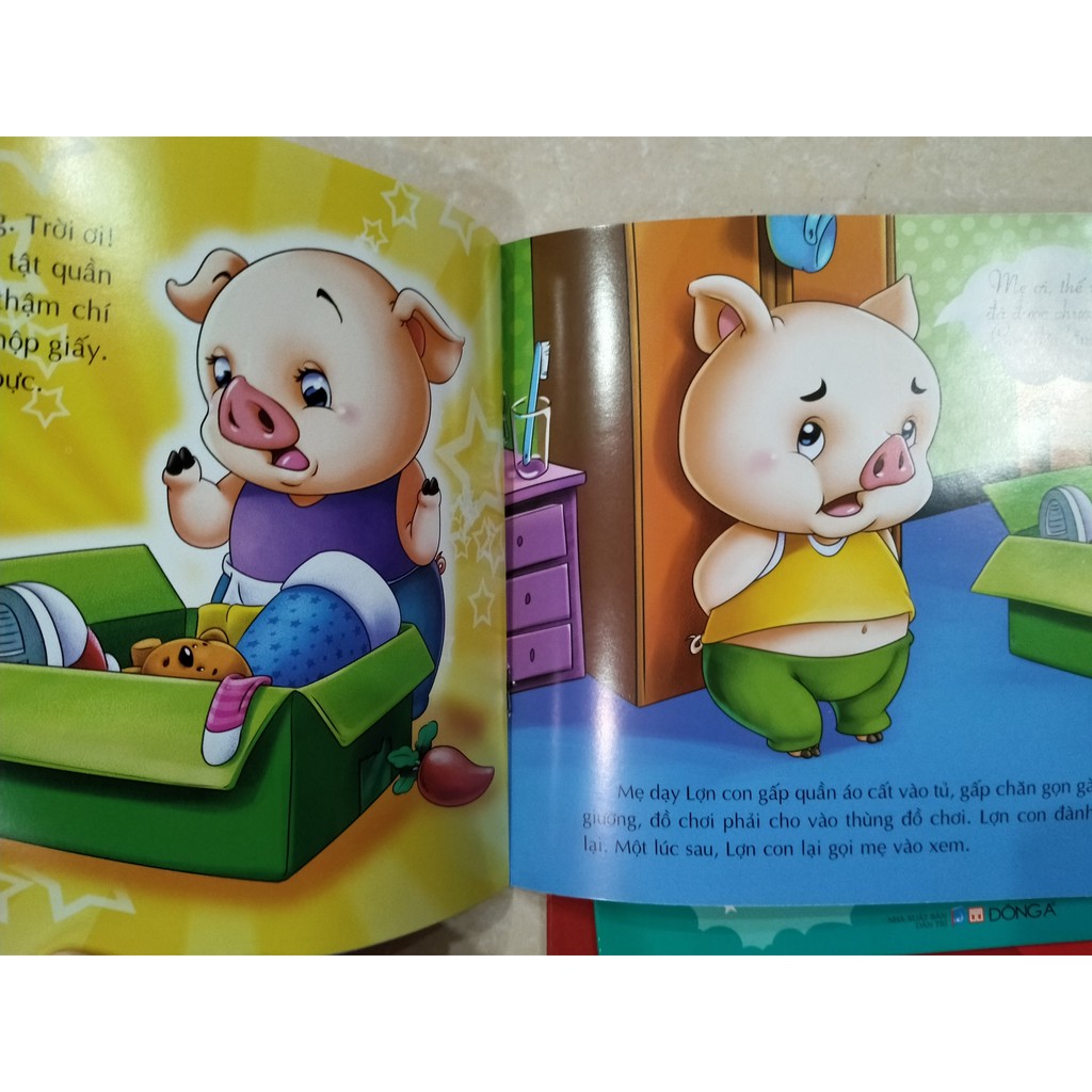 Sách - Truyện bộ Baby book cùng học điều hay ( 8c )