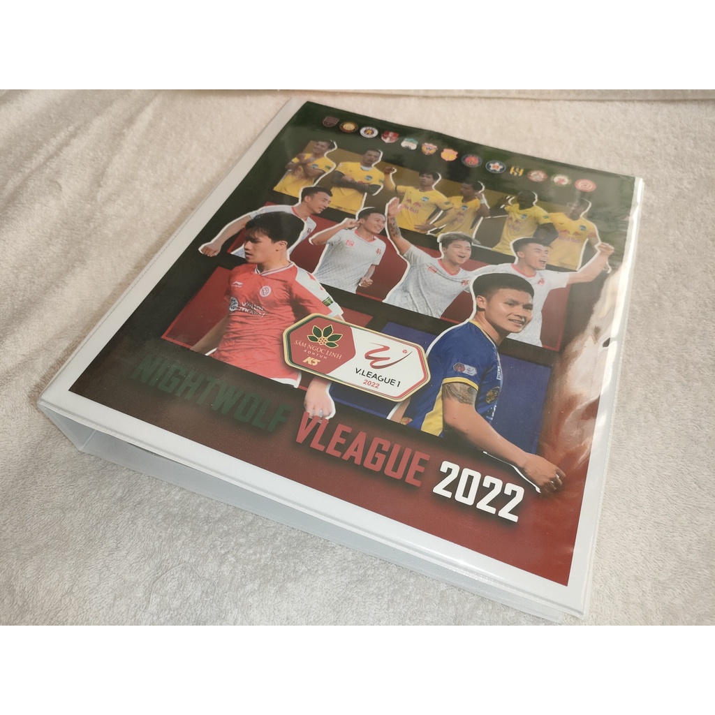 Bộ thẻ cầu thủ bóng đá VLeague 2022 | 18 thẻ