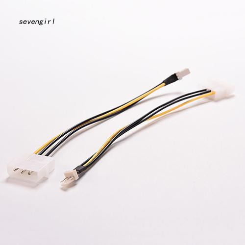 Set 5 cáp nối quạt tản nhiệt 4pin Molex/IDE sang 3-Pin cho CPU