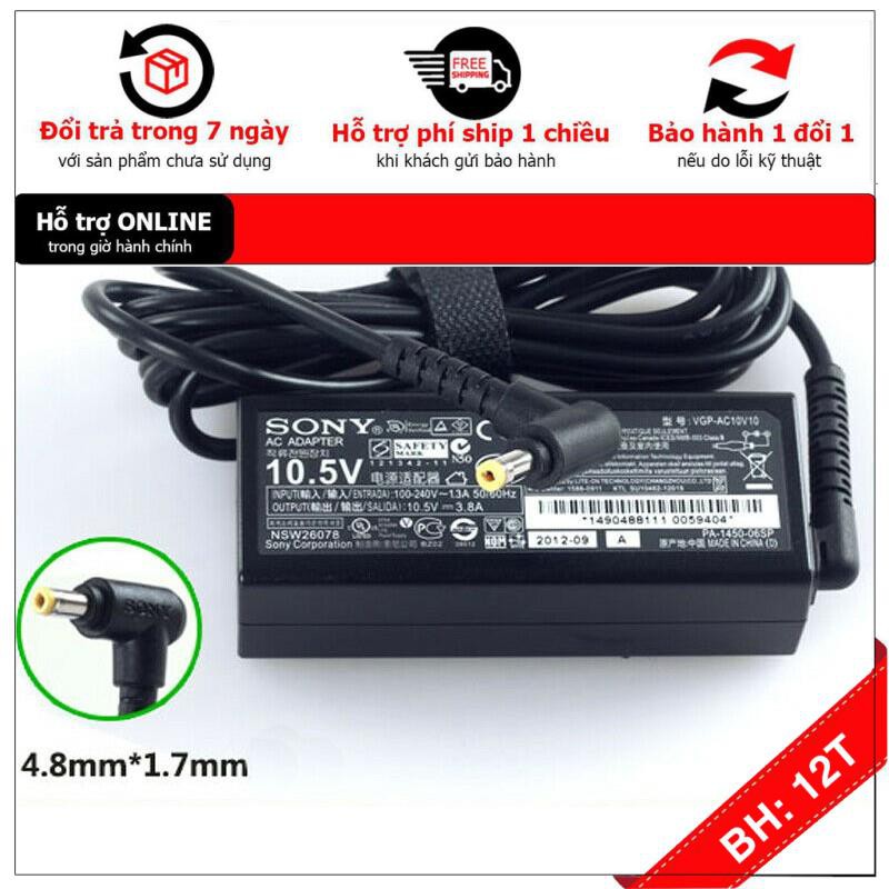 [BH12TH] ⚡️[Sạc zin] Sạc laptop sony 10.5V - 3.8A - 4.3A ZIN