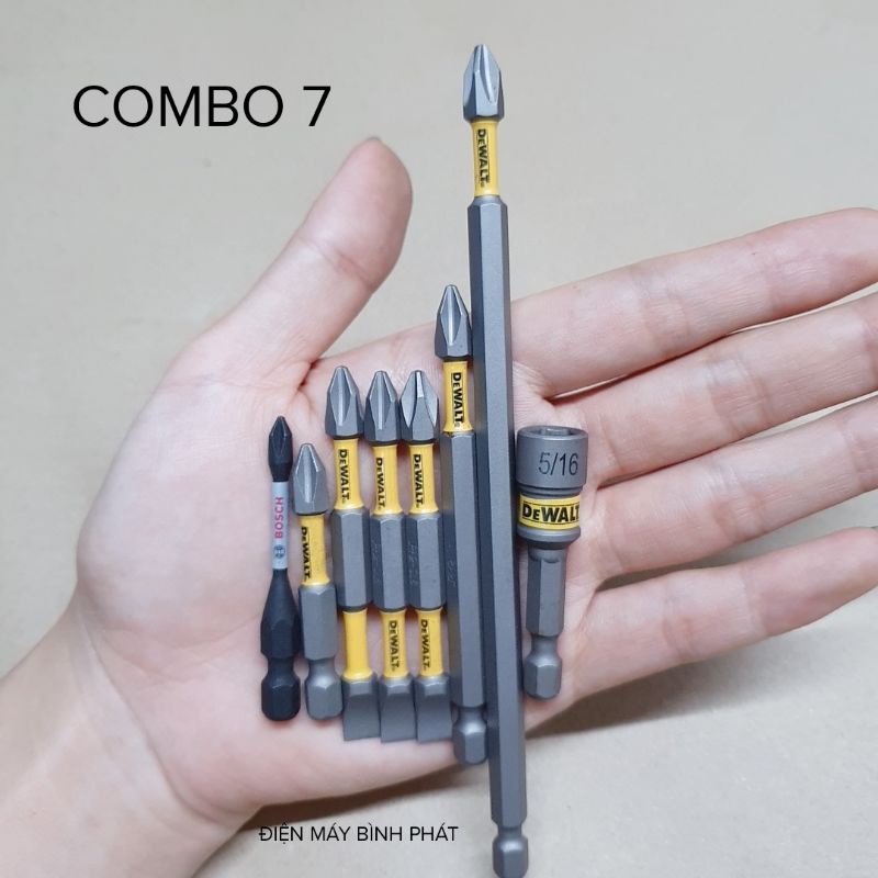 Bộ Mũi Vít 5cm, 9cm, 15cm Hot Nhất Mới 100%