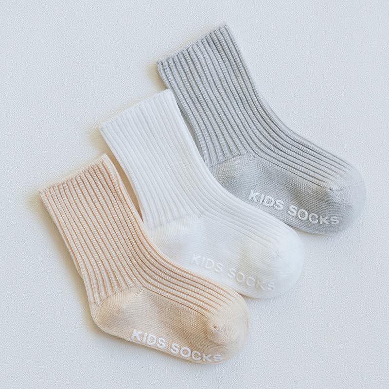 Set tất KidSock TRƠN cổ dài ( tat22 )