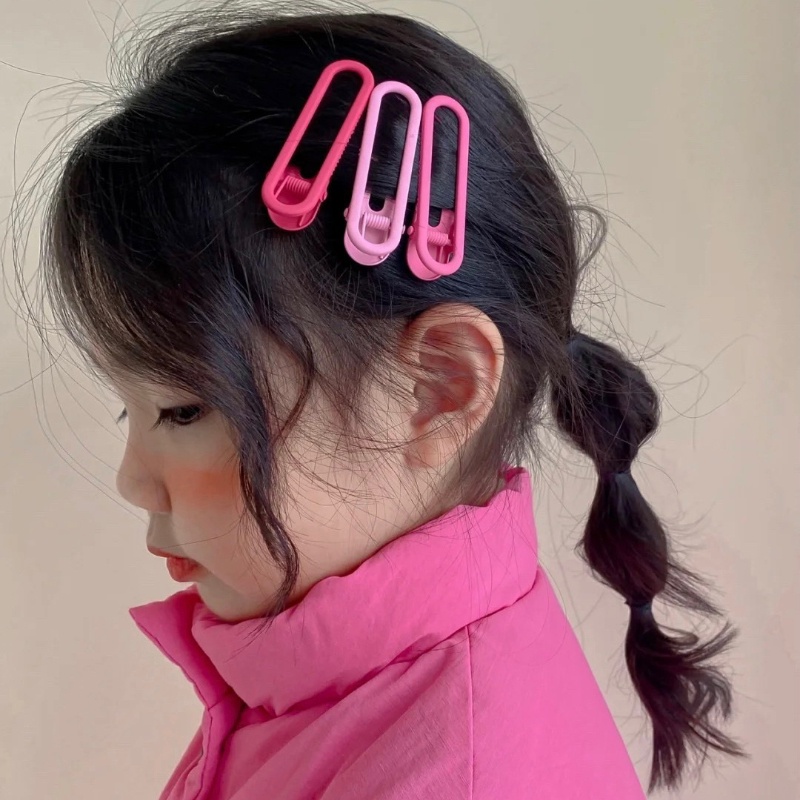 Kẹp Tóc Màu Kẹo Phong Cách Hàn Quốc Dễ Thương Cho Bé Gái