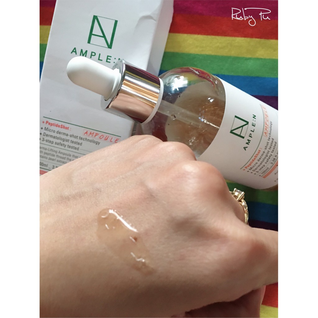 Tinh Chất Dưỡng Ẩm Cấp Nước Ample:N Hyaluron Shot Ampoule 100ml