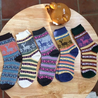 TẤT THỔ CẨM NAM NỮ TẤT TUẦN LỘC NOEL