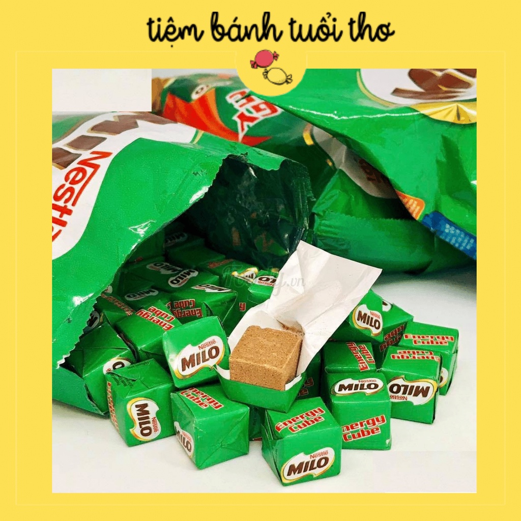 Combo Kẹo Milo Cube Thái Lan 15-50-100 Viên