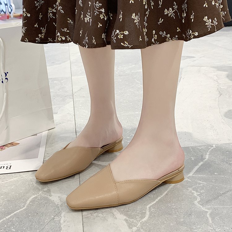 Dép Mũi Vuông Thời Trang Thanh Lịch Cho Nữ | BigBuy360 - bigbuy360.vn